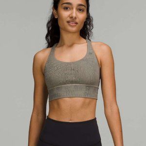02. Lululemon Energy Longline Bra *Medium